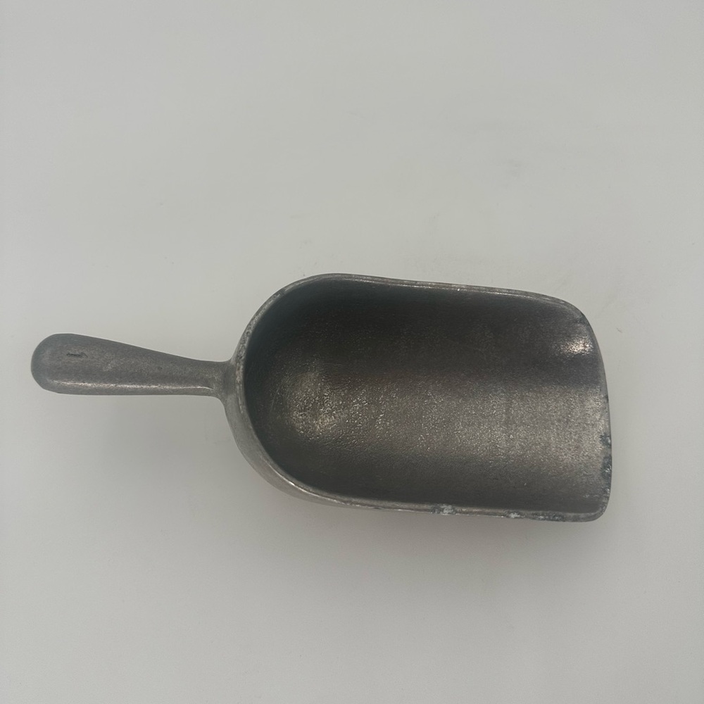Vintage cast aluminum scoop